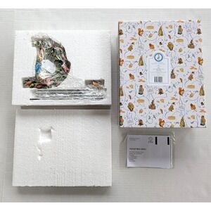 Vintage Peter Rabbit with Onions Wind Chime NIB 2002 Borders Beatrix‎ Potter
